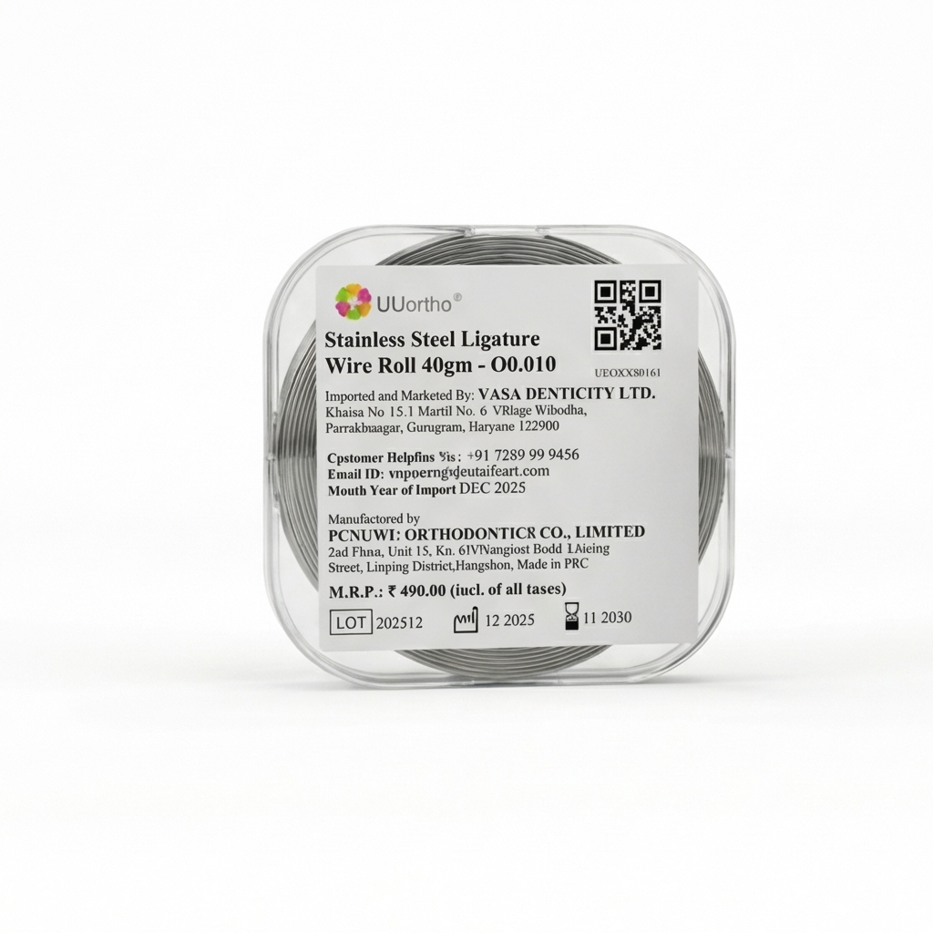 UU Ortho Stainless Steel Ligature Wire Roll 40gm - ∅0.010