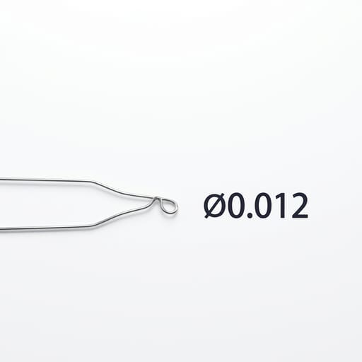UU Ortho Kobayashi Ligature Wire Short 5.5cm -  ∅0.012" (Pack of 100)
