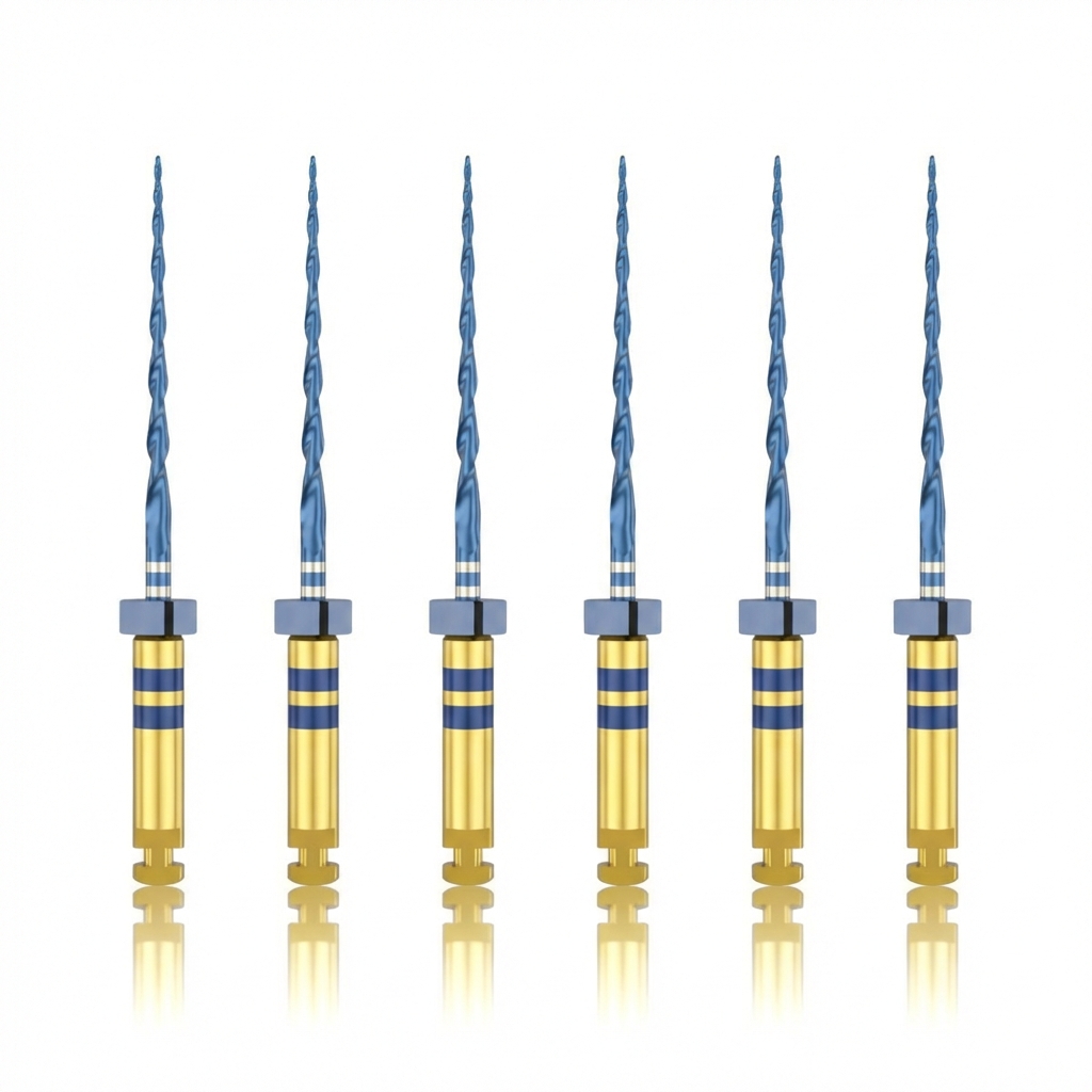 Waldent Wal-flex S- Blue Rotary Files 21mm - 30/6%