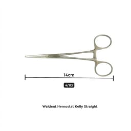 Waldent Hemostat Kelly Straight 14 cm (4/113)