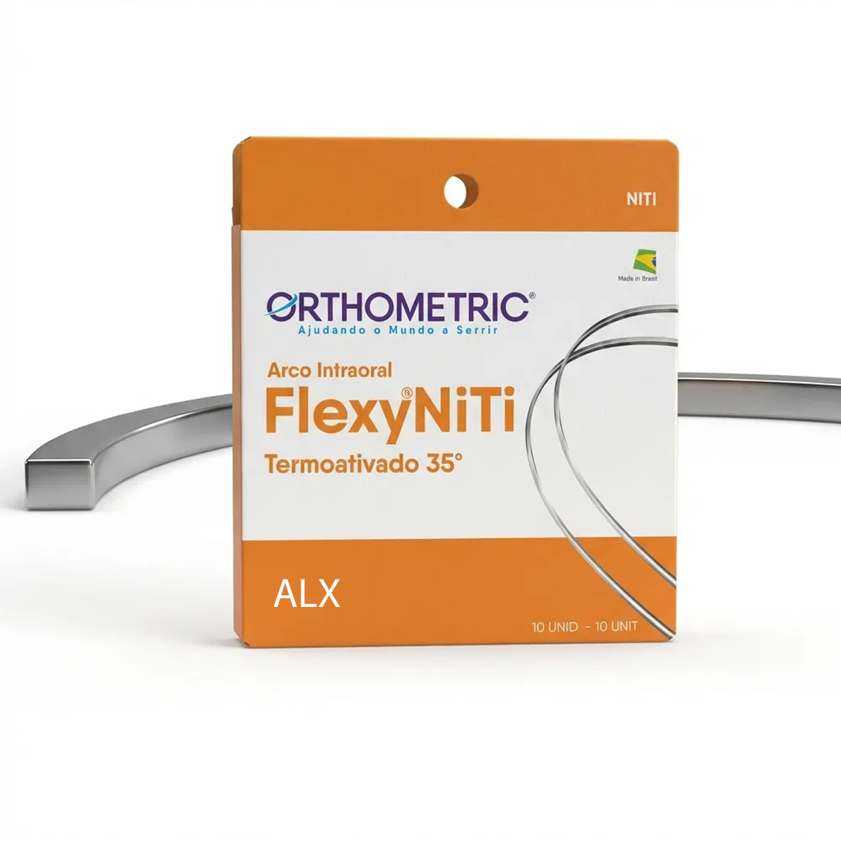 OrthoMetric Flexy NiTi Thermal 35ºC ALX Archwires - Rectangular (10/Pk)