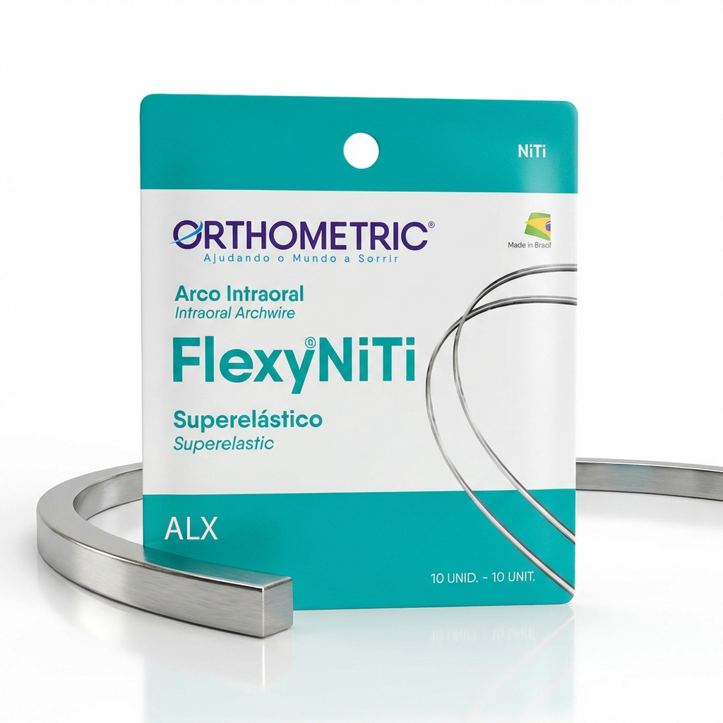 OrthoMetric Flexy NiTi Super Elastic ALX Archwire - Square (10/Pk)