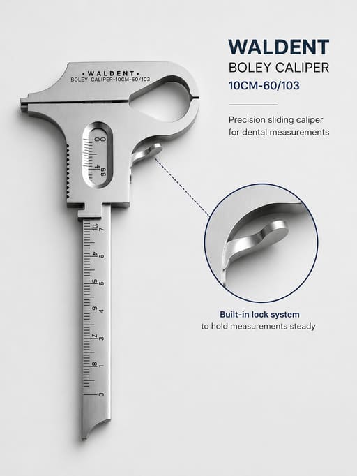 Waldent Boley Gauge Caliper -10cm (60/103)