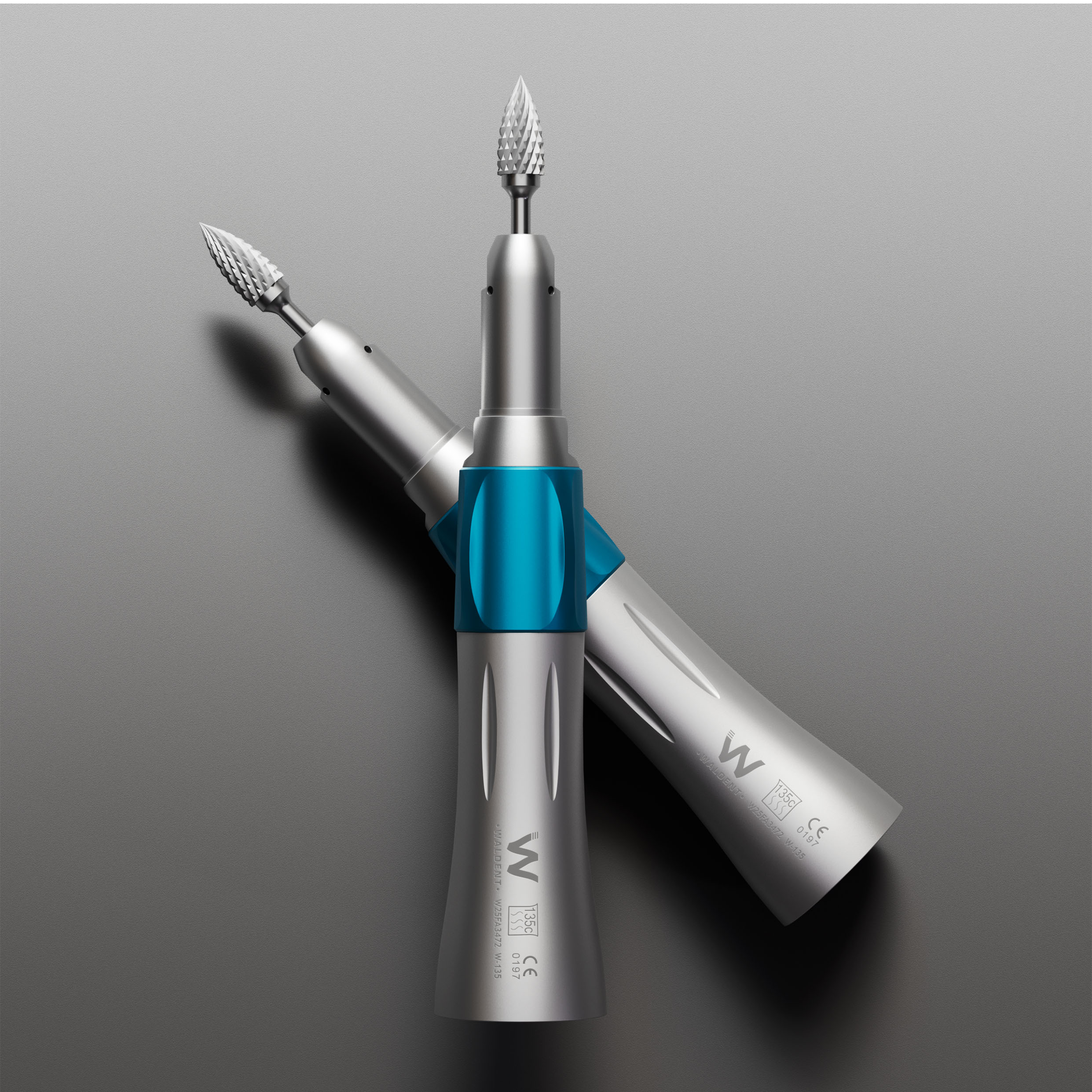 Waldent External Water Spray Straight Handpiece