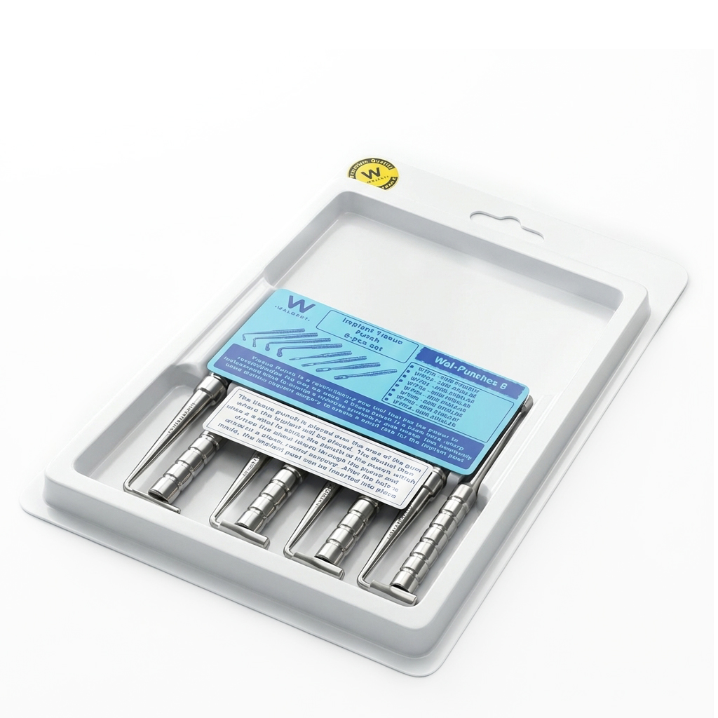 Waldent Implant Tissue Punch - Set of 8