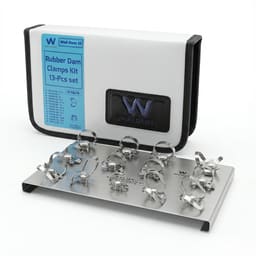 Waldent Rubber Dam Clamps Kit - Set of 13 (K16/5) - 1