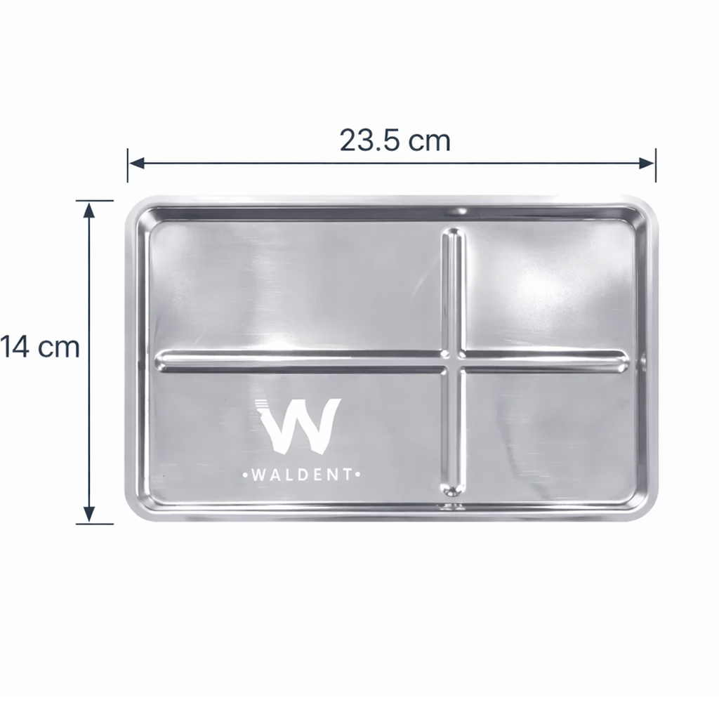 Waldent Stainless Steel Instrument Tray - 0.50mm (304 Grade)