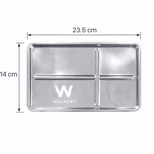 Waldent Stainless Steel Instrument Tray - 0.50mm (304 Grade)