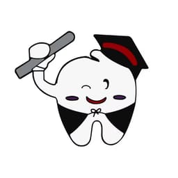 iDENTical Tooth With Graduation Hat & Scroll Shape Brooch - Pack Of 1 (ZYR-4067) - 1