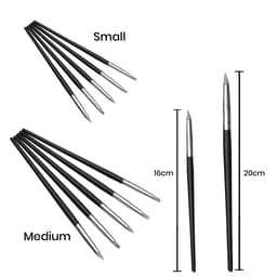HN Dental Composite Silicone Brushes Set Of 5 - 5