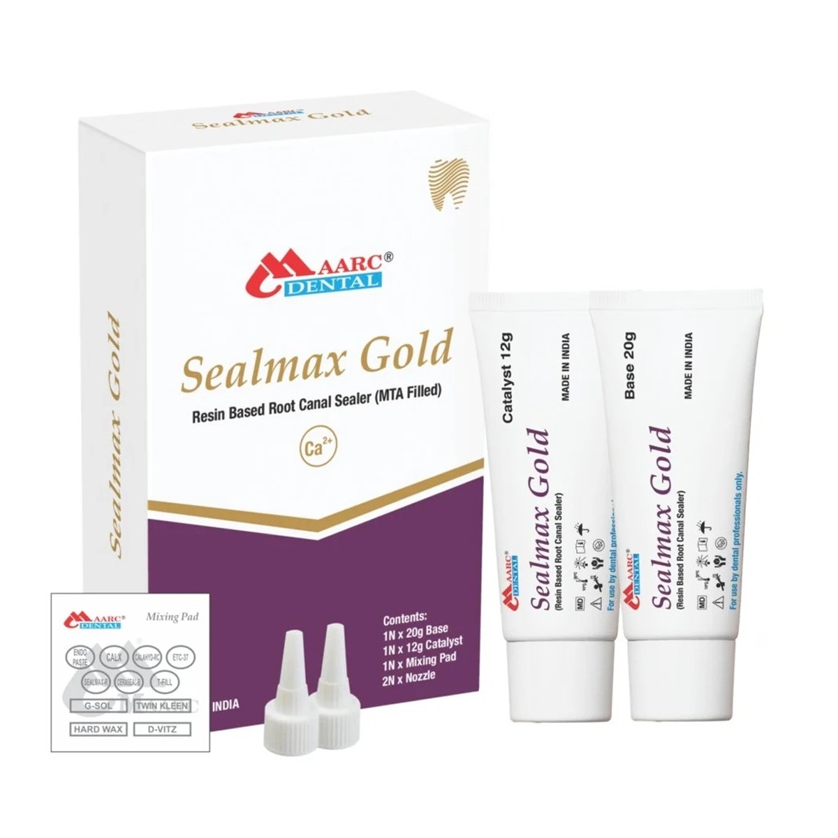 Maarc Sealmax Gold MTA Filled Resin Based Root Canal Sealer  (8031/001)