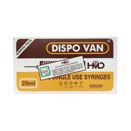 HMD Dispo Van Syringe 20ml | 21 Gauge - 1