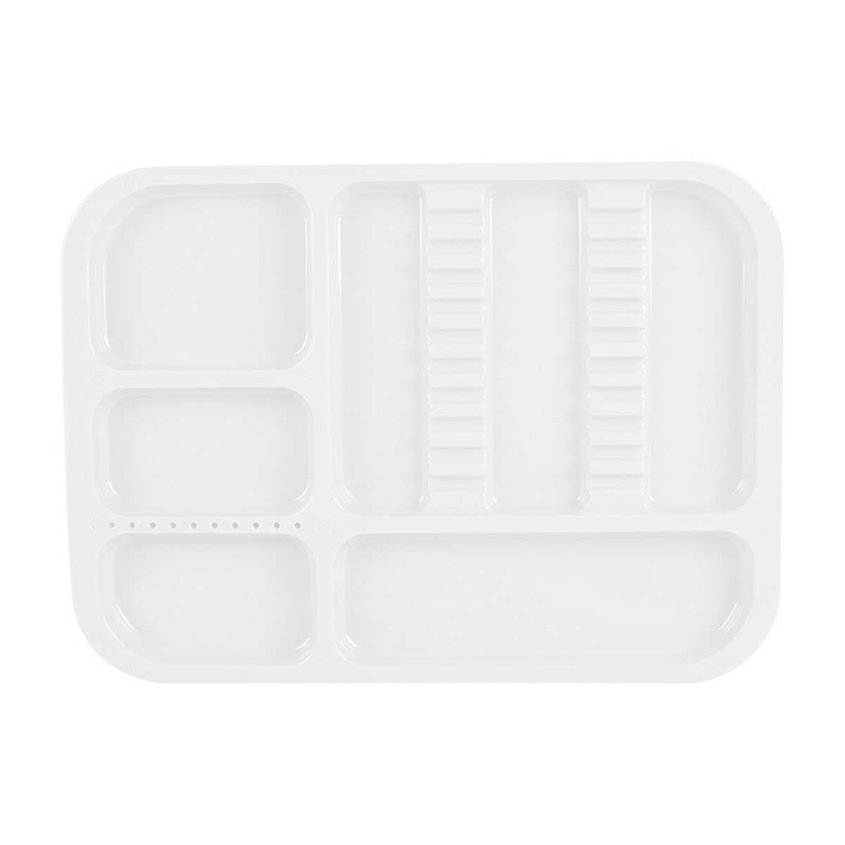 ET Dental Clinical Instrument Tray - White