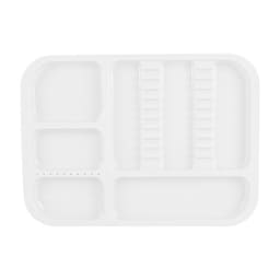 ET Dental Clinical Instrument Tray - White