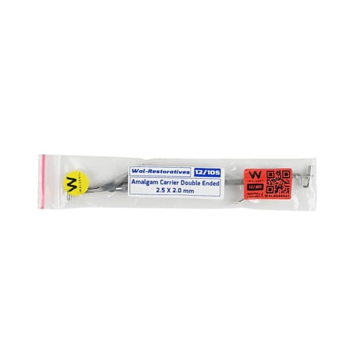 Waldent Amalgam Carrier Double Ended 2.5 x 2.0mm (12/105)