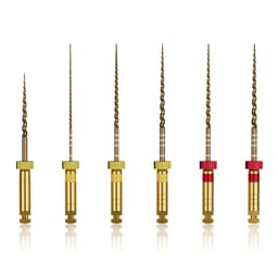 Waldent Wal-flex Gold Rotary Files 25mm