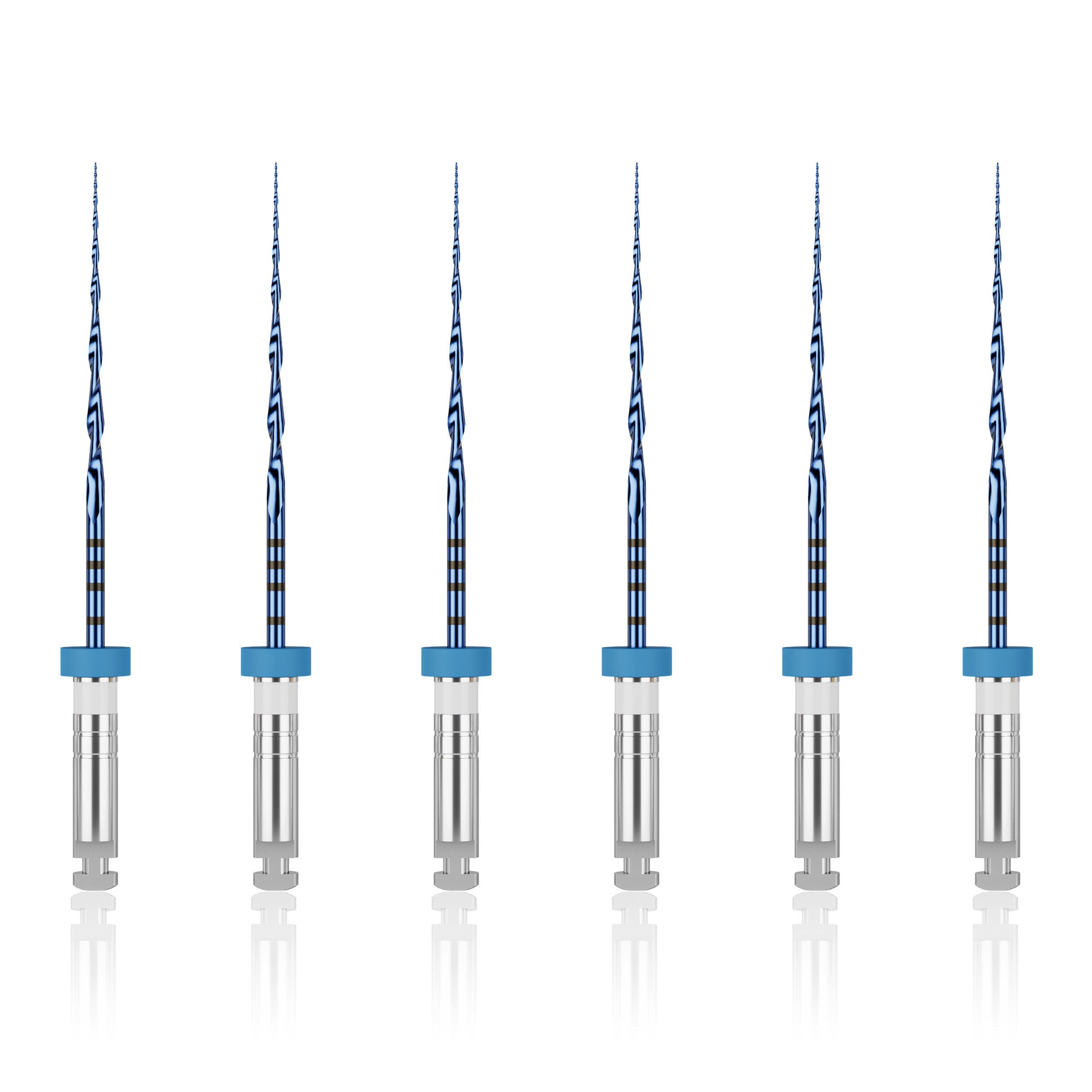 Waldent Wal-flex S- Blue Rotary Files 25mm