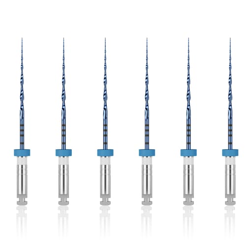 Waldent Wal-flex S- Blue Rotary Files 25mm