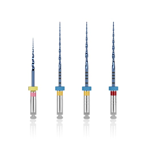 Waldent Wal-flex S- Blue Rotary Files 25mm