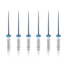 Waldent Wal-flex S- Blue Rotary Files 21mm - 15/5%