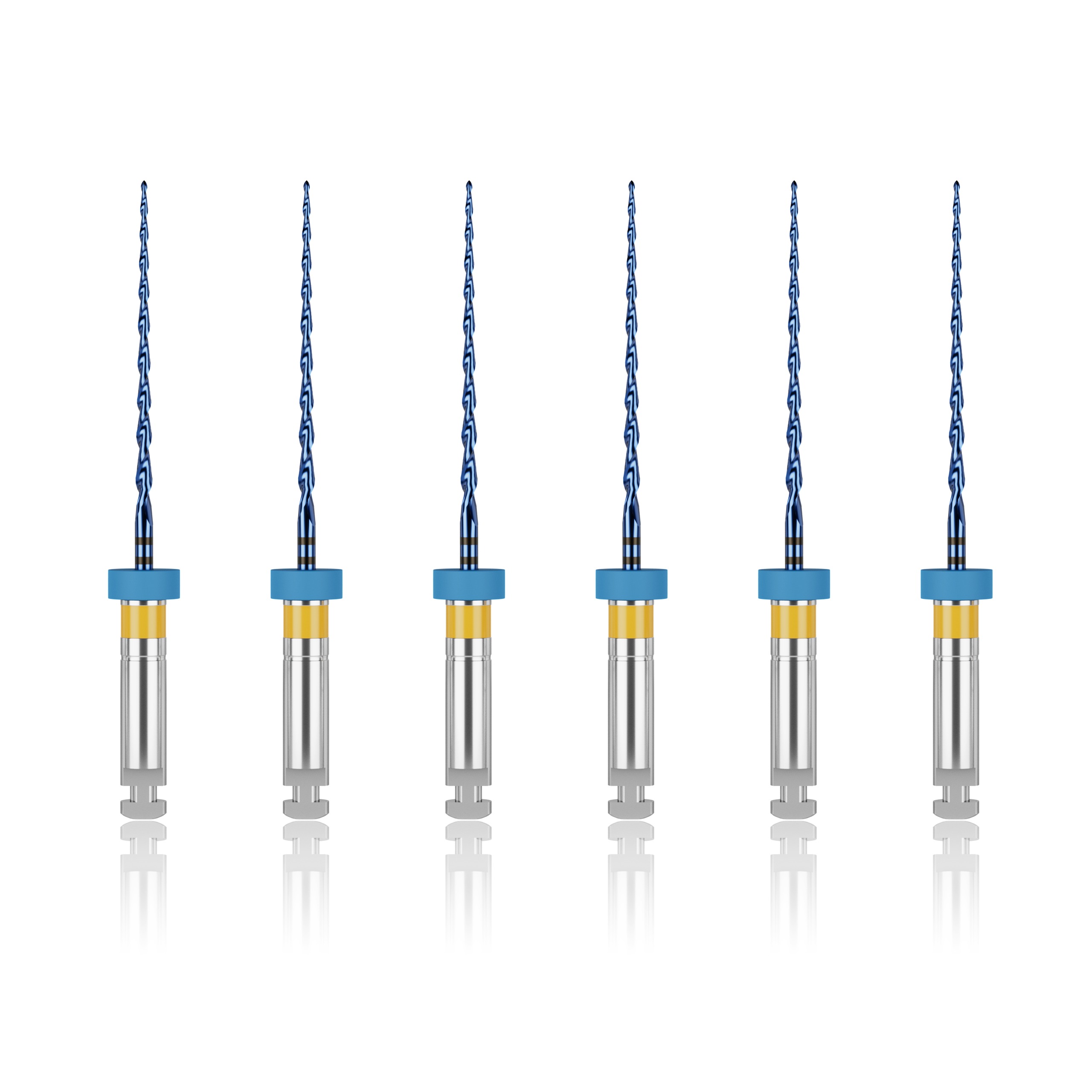 Waldent Wal-flex S- Blue Rotary Files 21mm