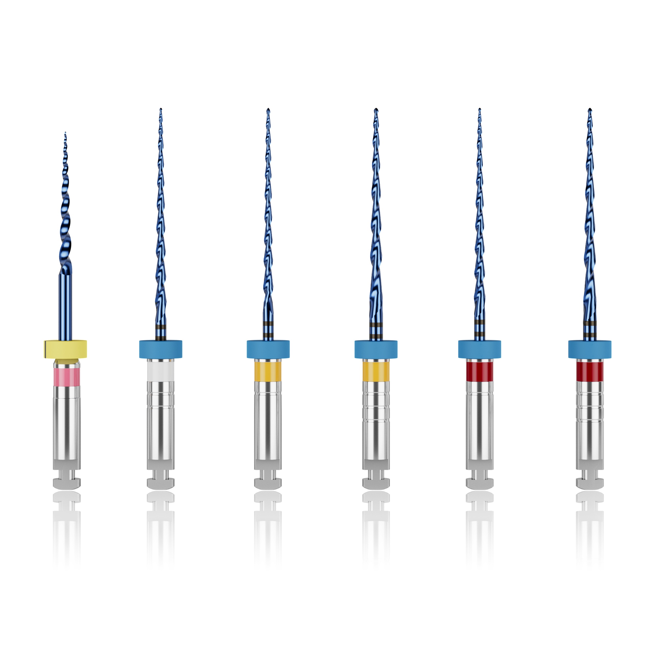 Waldent Wal-flex S- Blue Rotary Files 21mm