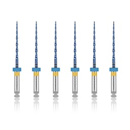 Waldent Wal-flex S- Blue Rotary Files 21mm - 20/6%