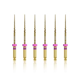Waldent Premium Taper Gold Rotary Files - 25mm S1