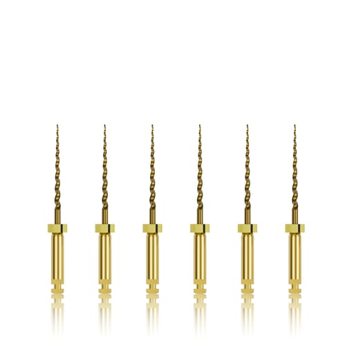 Waldent Premium Taper Gold Rotary Files - 31mm