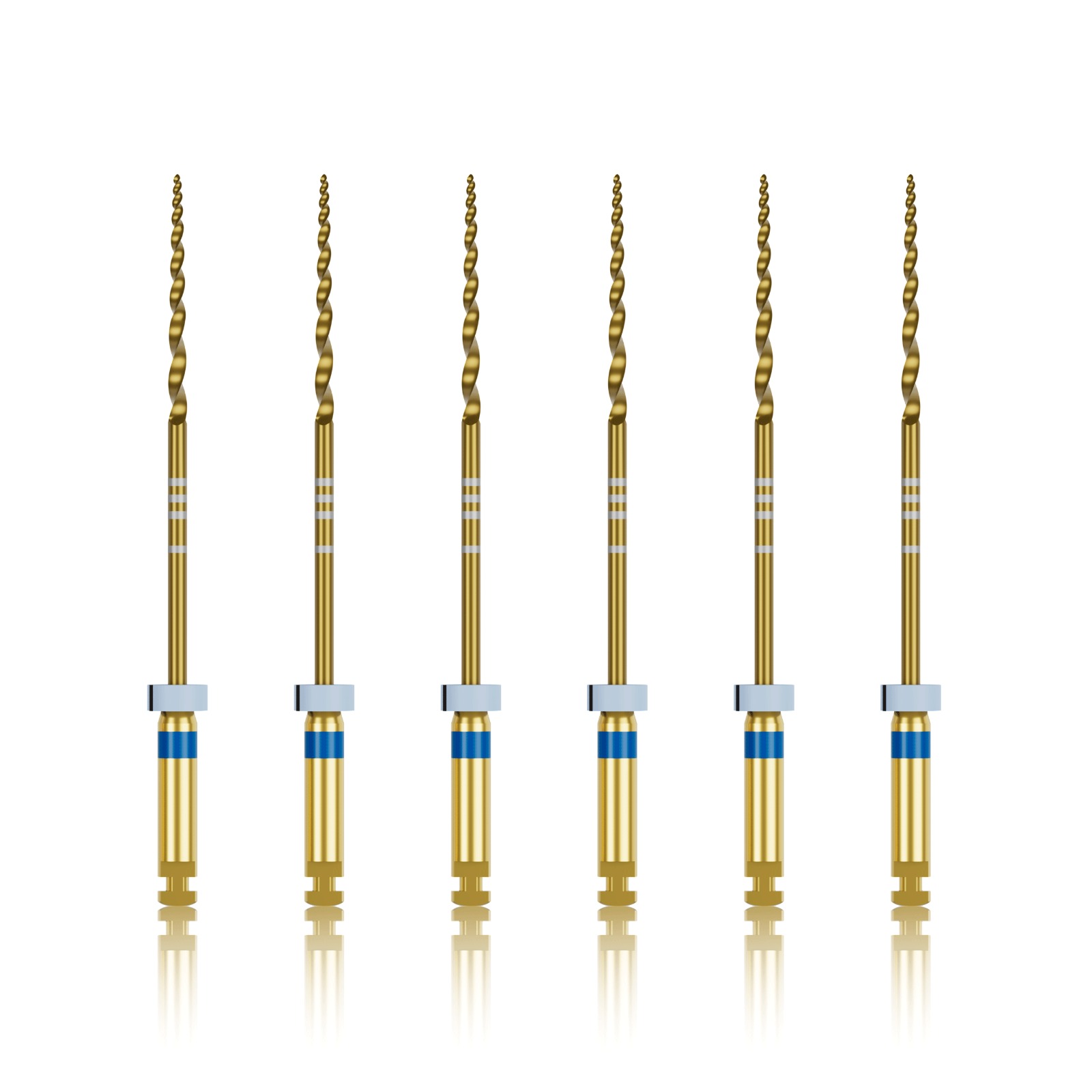 Waldent Premium Taper Gold Rotary Files - 31mm