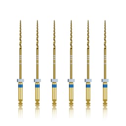 Waldent Premium Taper Gold Rotary Files F3 31mm 