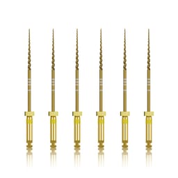 Waldent Premium Taper Gold Rotary Files F5 31mm 