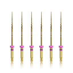 Waldent Premium Taper Gold Rotary Files S1 31mm 