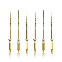 Waldent Premium Taper Gold Rotary Files S2 31mm