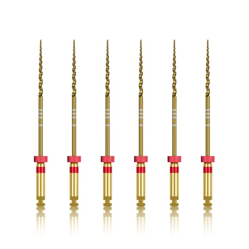 Waldent Premium Taper Gold Rotary Files - 31mm