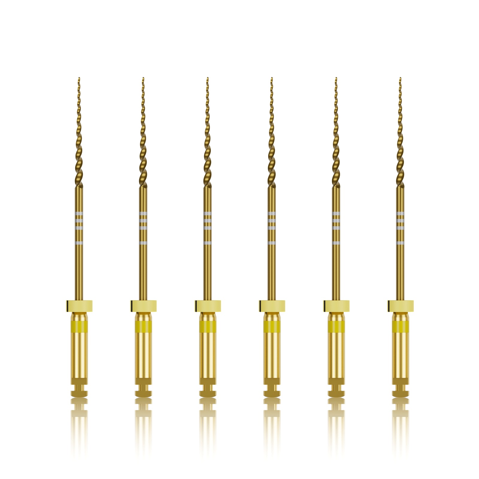 Waldent Premium Taper Gold Rotary Files - 31mm