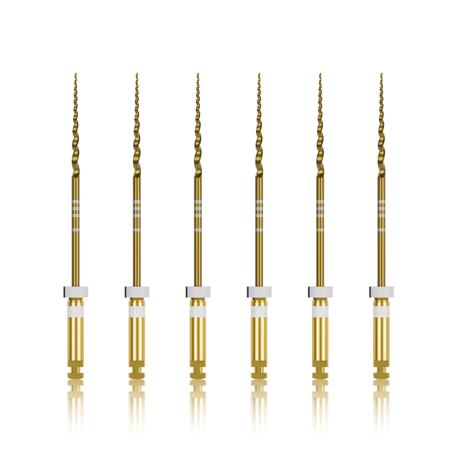 Waldent Premium Taper Gold Rotary Files - 31mm