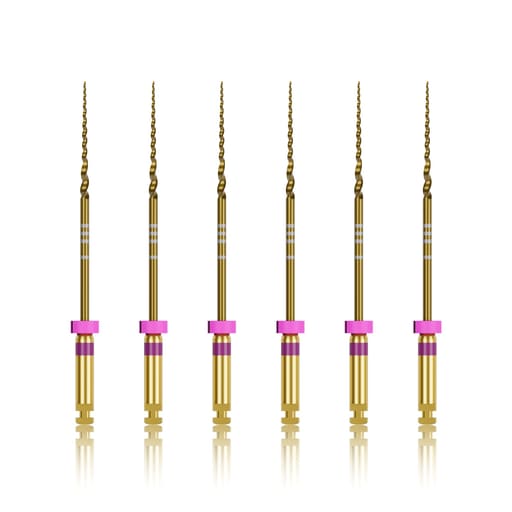 Waldent Premium Taper Gold Rotary Files - 31mm