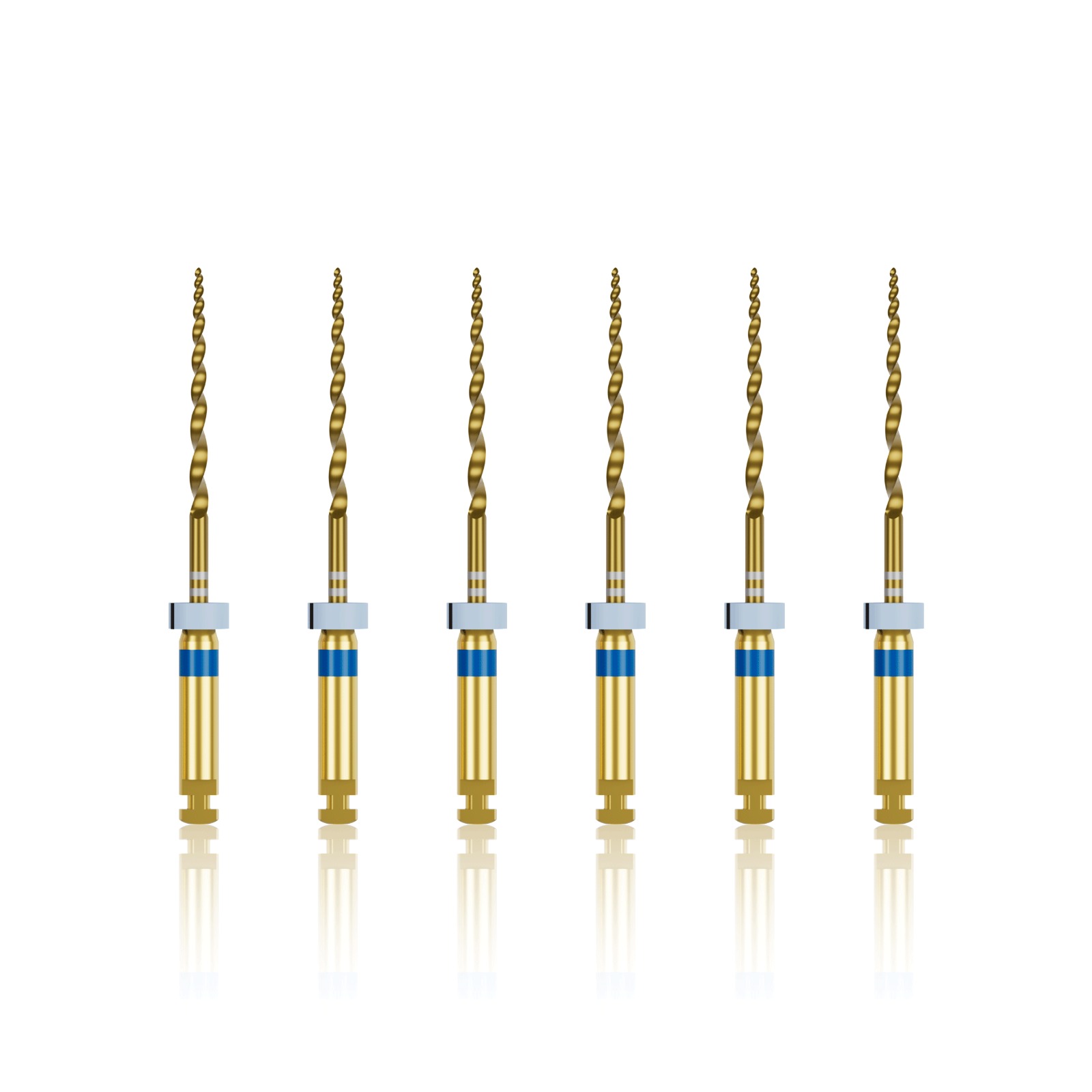 Waldent Premium Taper Gold Rotary Files - 21mm