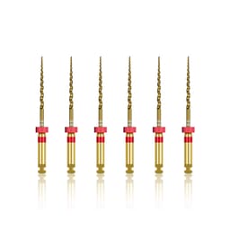 Waldent Premium Taper Gold Rotary Files - 21mm F2