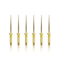 Waldent Premium Taper Gold Rotary Files - 21mm F5
