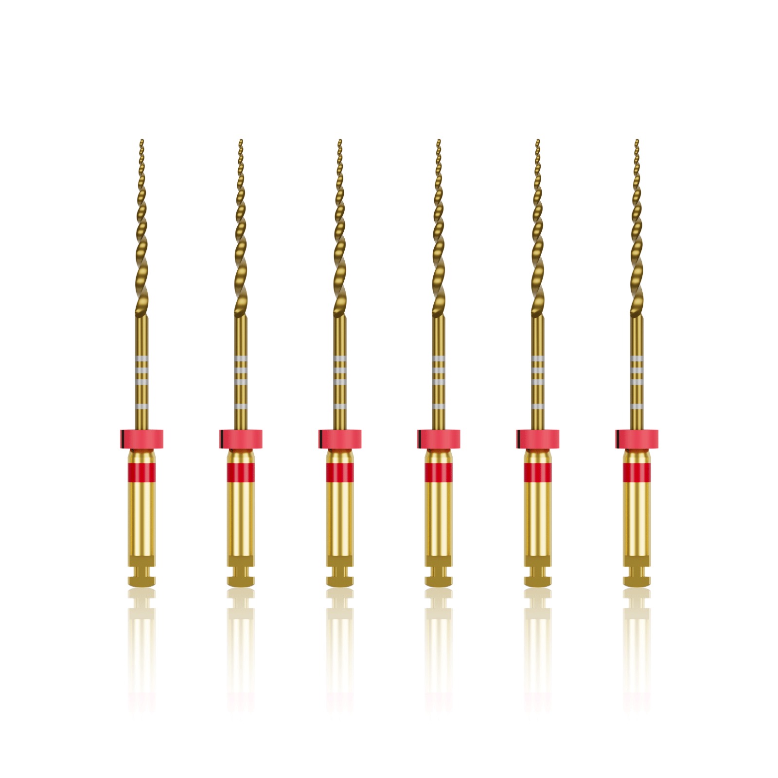 Waldent Premium Taper Gold Rotary Files - 25mm