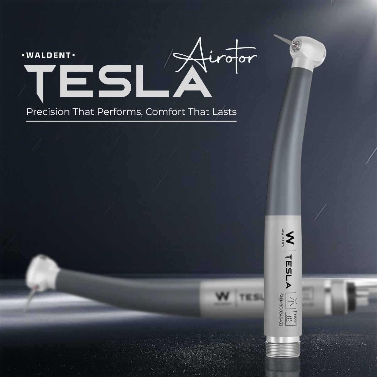 Waldent Tesla Airotor Standard Head - 4 Hole Connection (W-166)