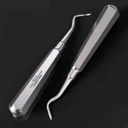 Waldent Root Elevator Heidbrink Hex Handle  - Left (2/120) - 3