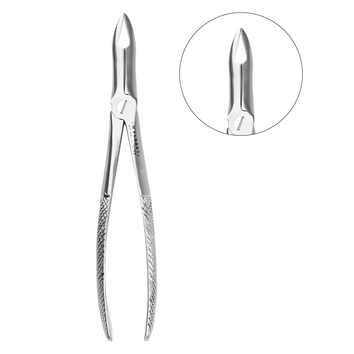 Waldent Tooth Extraction Forceps Upper Roots No.44 (1/158)