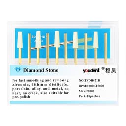 Youdent Diamond Stones For Zirconia, Ceramic, Porcelain & Metal HP (TSDH021D)