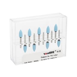 Youdent Composite Polishing Kit Blue RA - 6