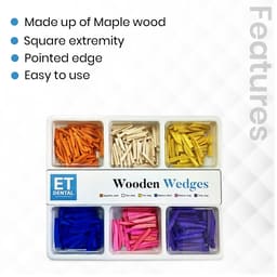 ET Dental Wooden Wedges Kit - 8