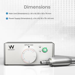 Waldent TurboDrive Elite Brushless LED Electric Motor - 4