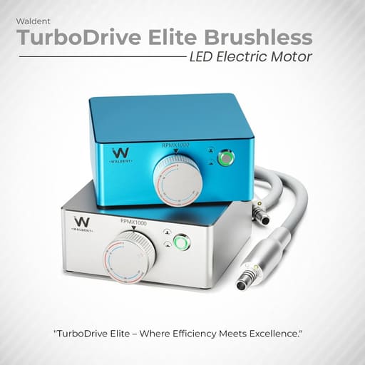 Waldent TurboDrive Elite Brushless LED Electric Motor